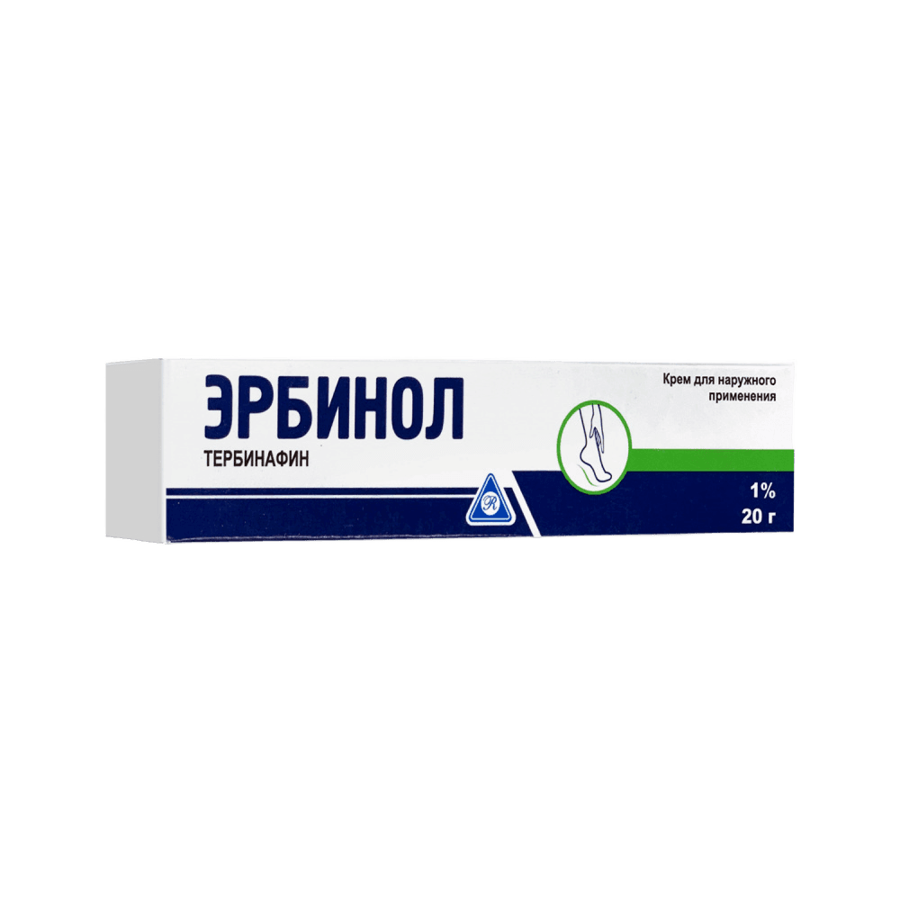 Эрбинол, 1%, 20 г, крем