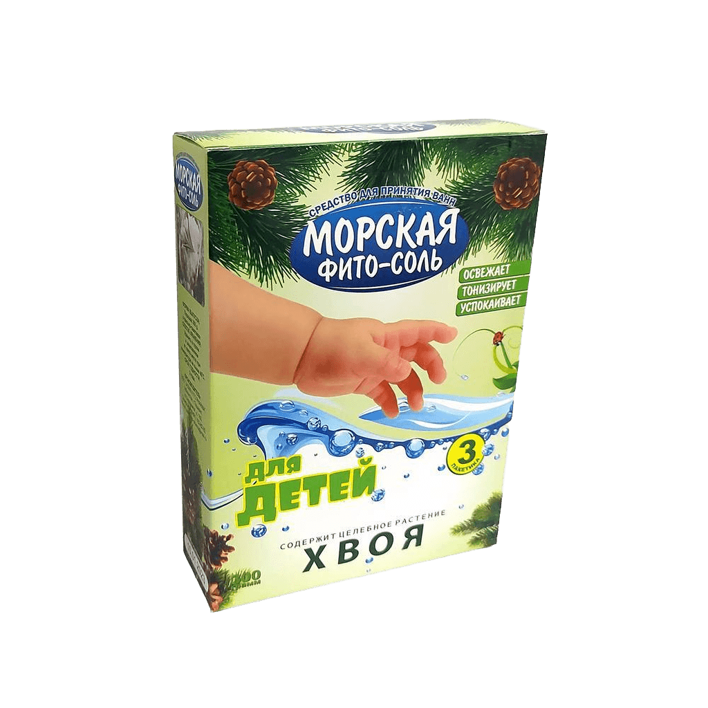 Morskaya fito-sol dlya detey, 300 g (khvoya)