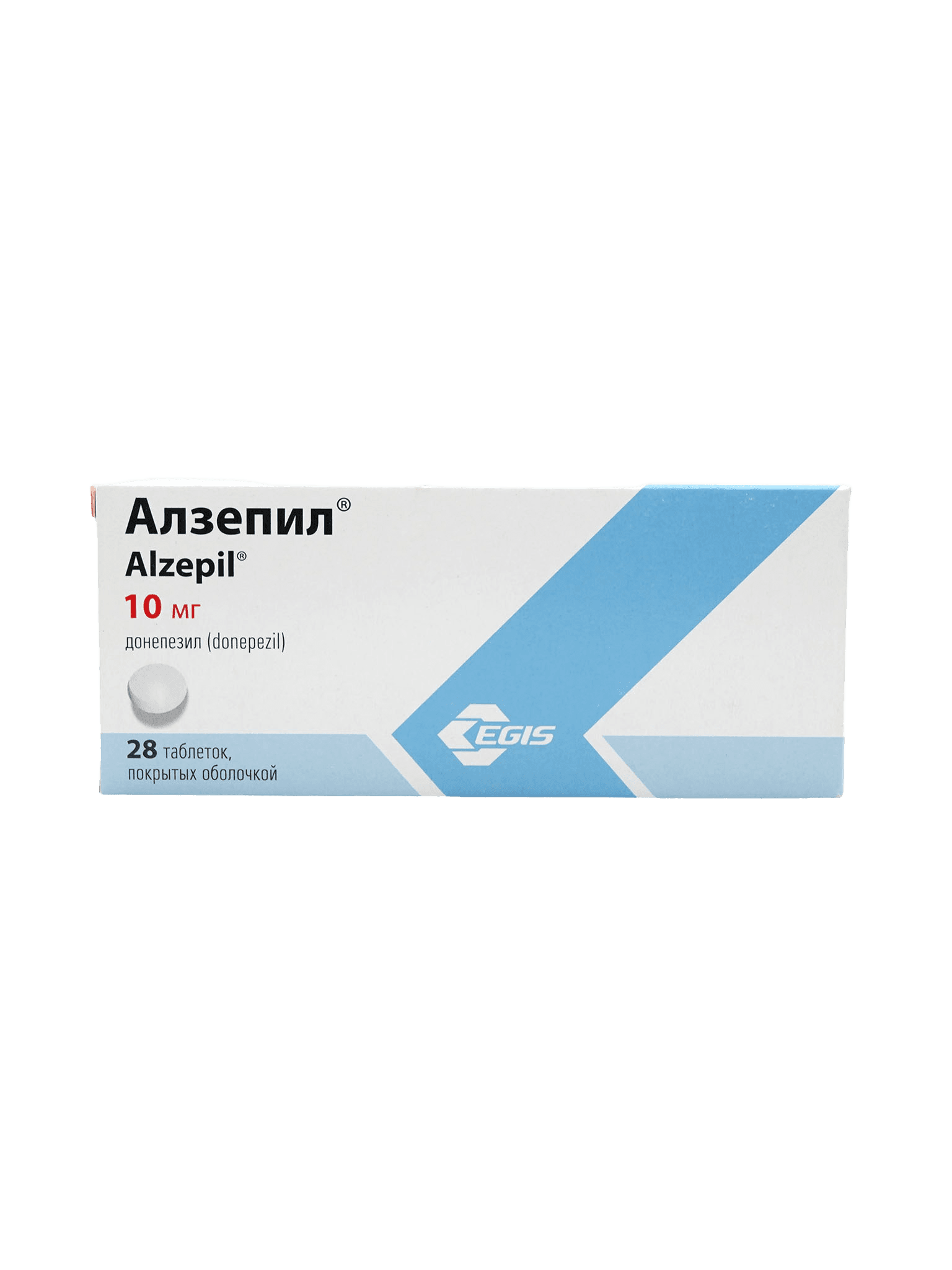 Алзепил, 10 мг, таб. №28