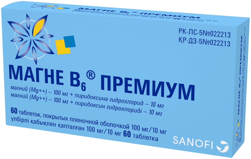 Магне B6 Премиум, таб. №60