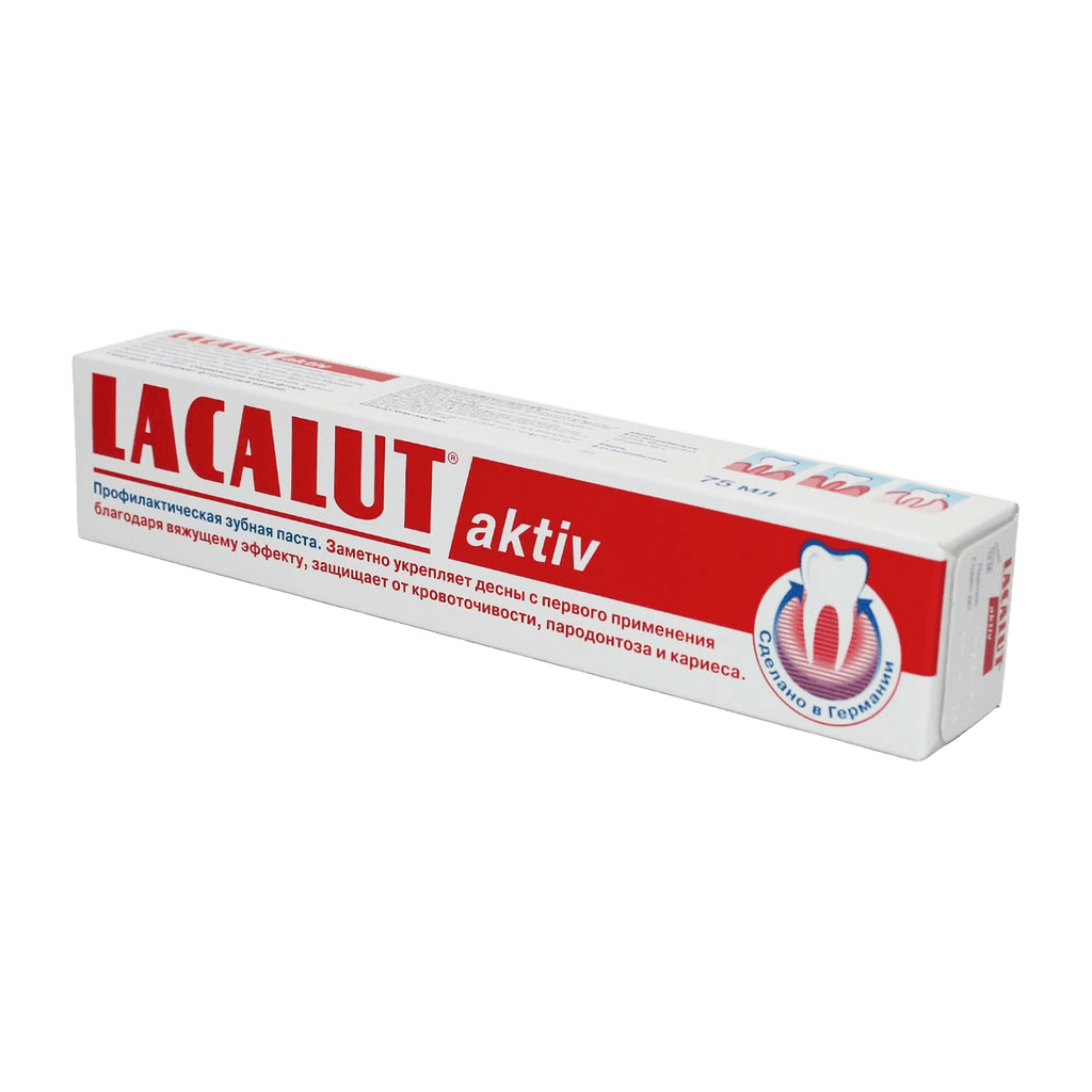 Zubnaya pasta Lacalut Aktiv, 75 ml