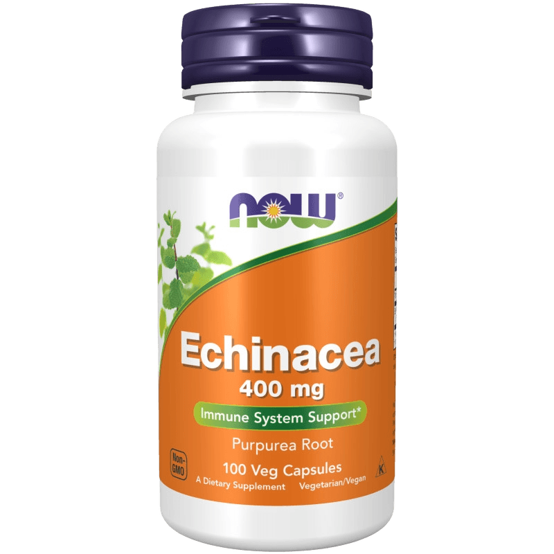 Ekhinatseya (NOW Echinacea), 400 mg, kaps. №100