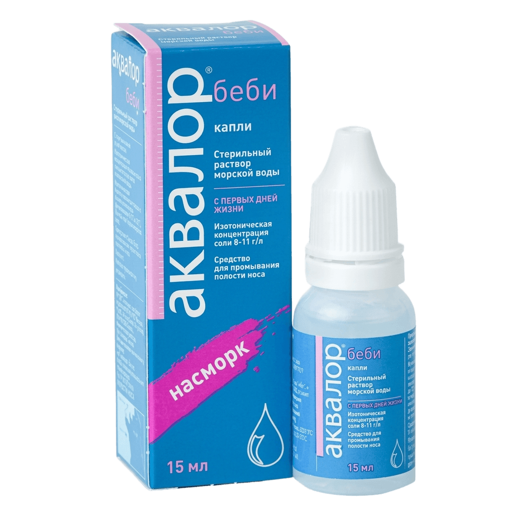 Akvator Bebi tomchilari, 15 ml