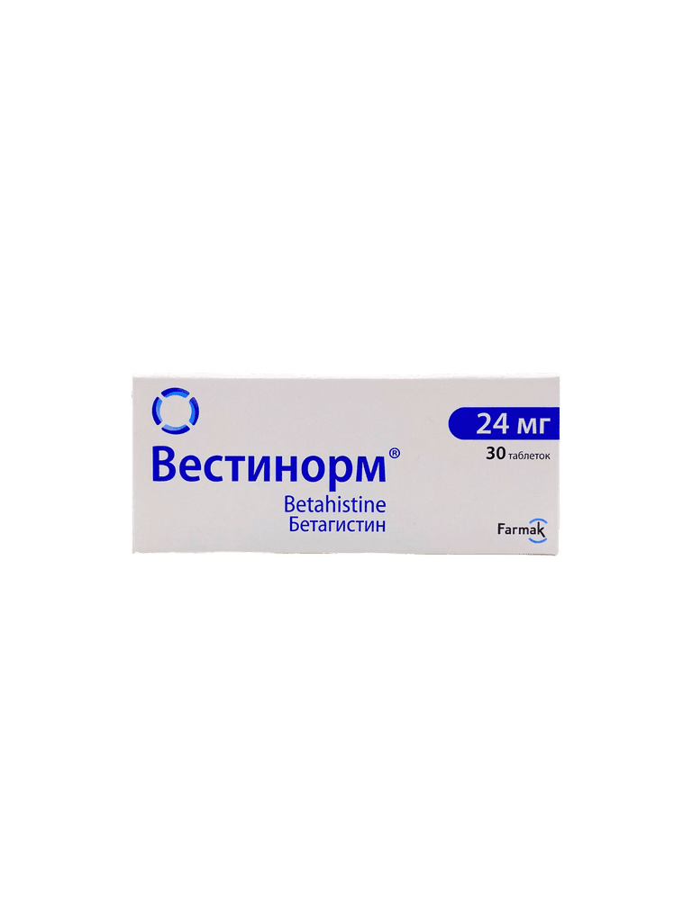 Вестинорм, 24 мг, таб. №30
