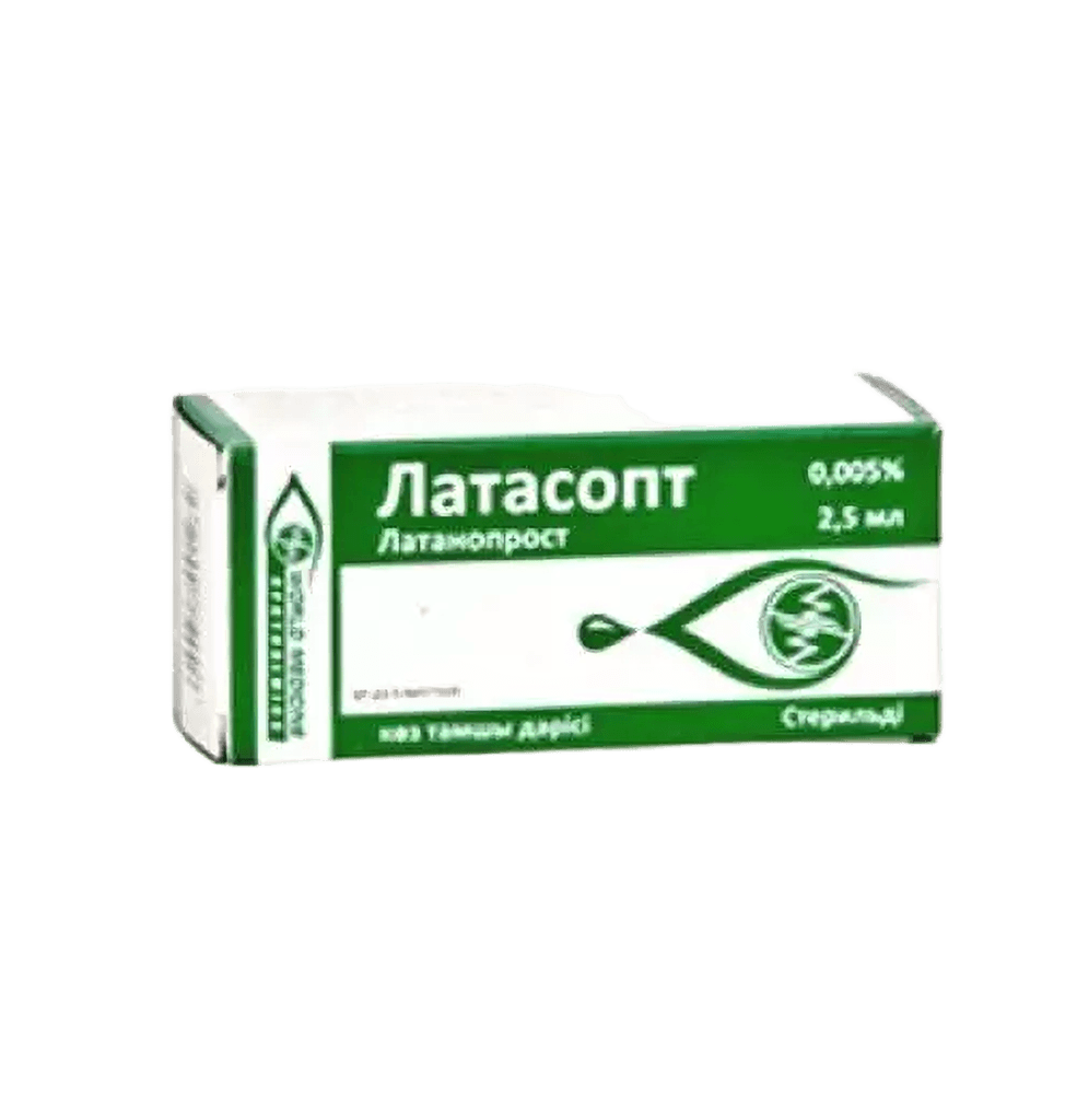 Латасопт, 0,005%, 2,5 мл, капли глаз.