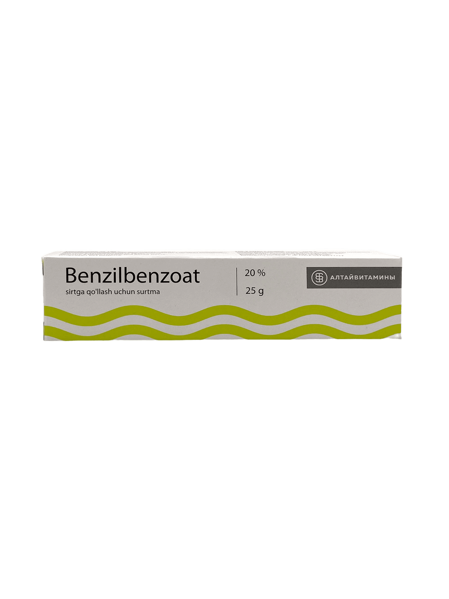 Бензилбензоат, 20%, 25 г, мазь