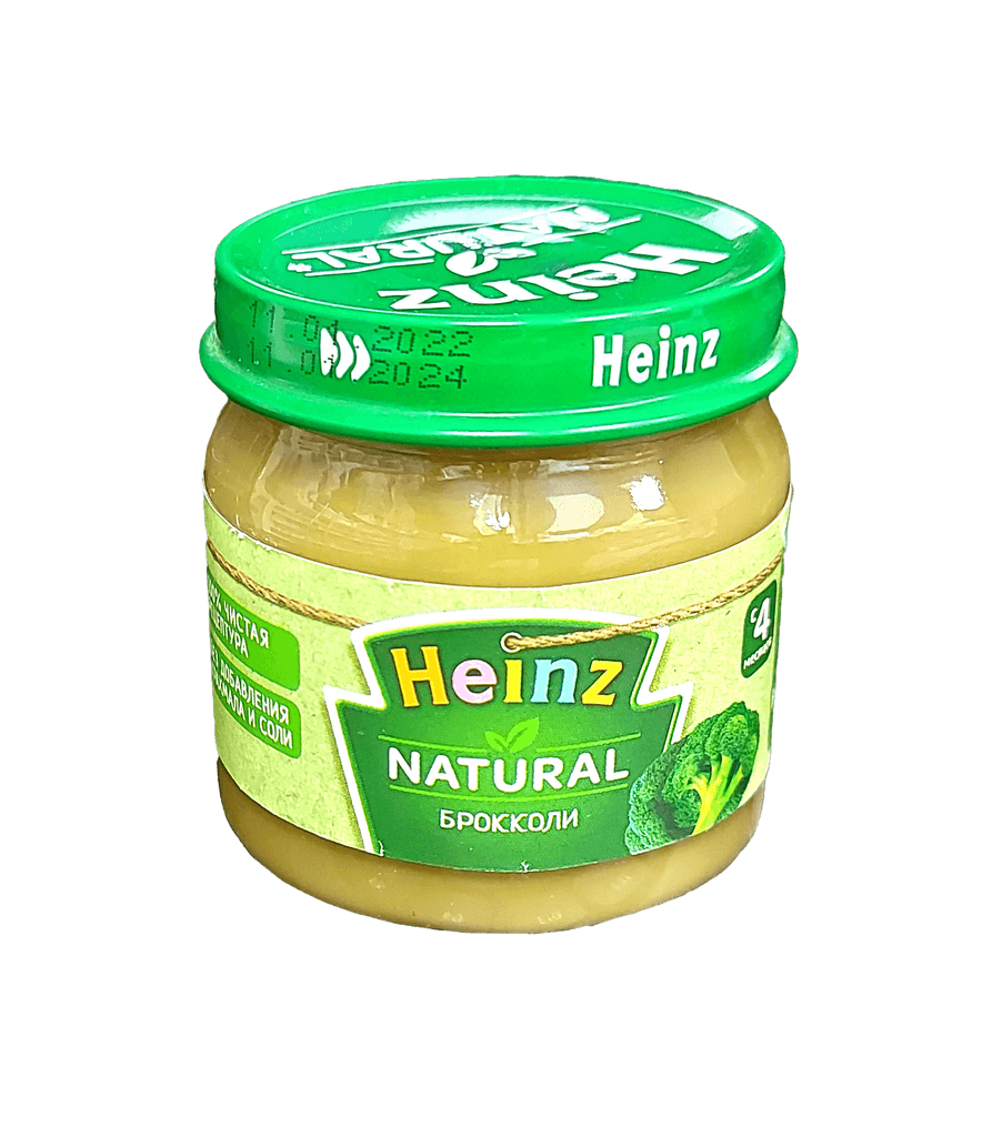 Pyure Heinz brokkoli s 4 m, 80 g