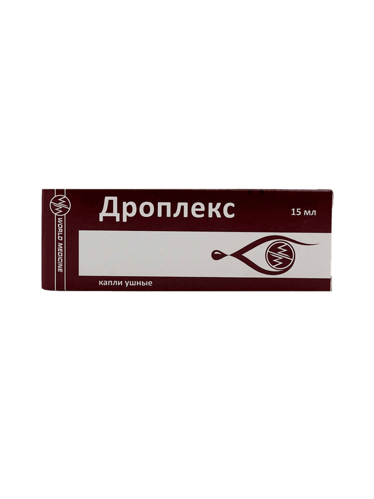 Дроплекс, 15 мл, капли ушные