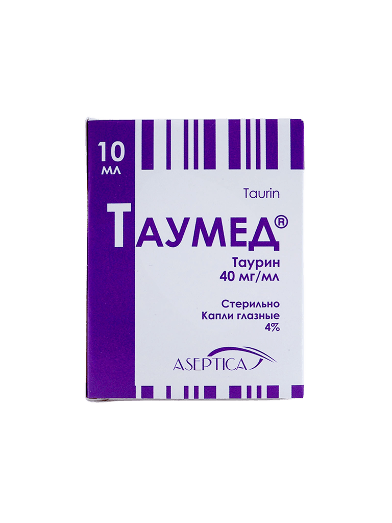Таумед, 4%, 10 мл, капли глаз.