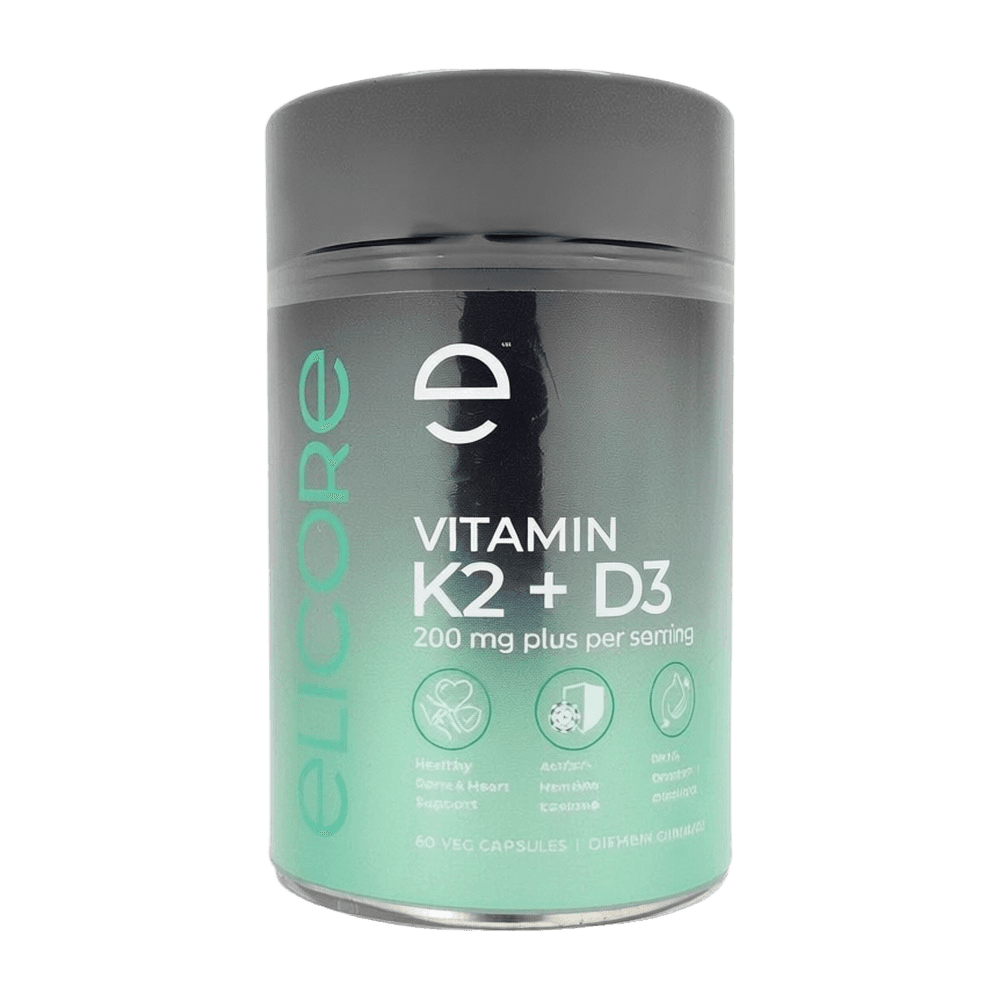 Витамин К2+Д3 (Elicore Vitamin K2+D3), 200 мг, капс. №60
