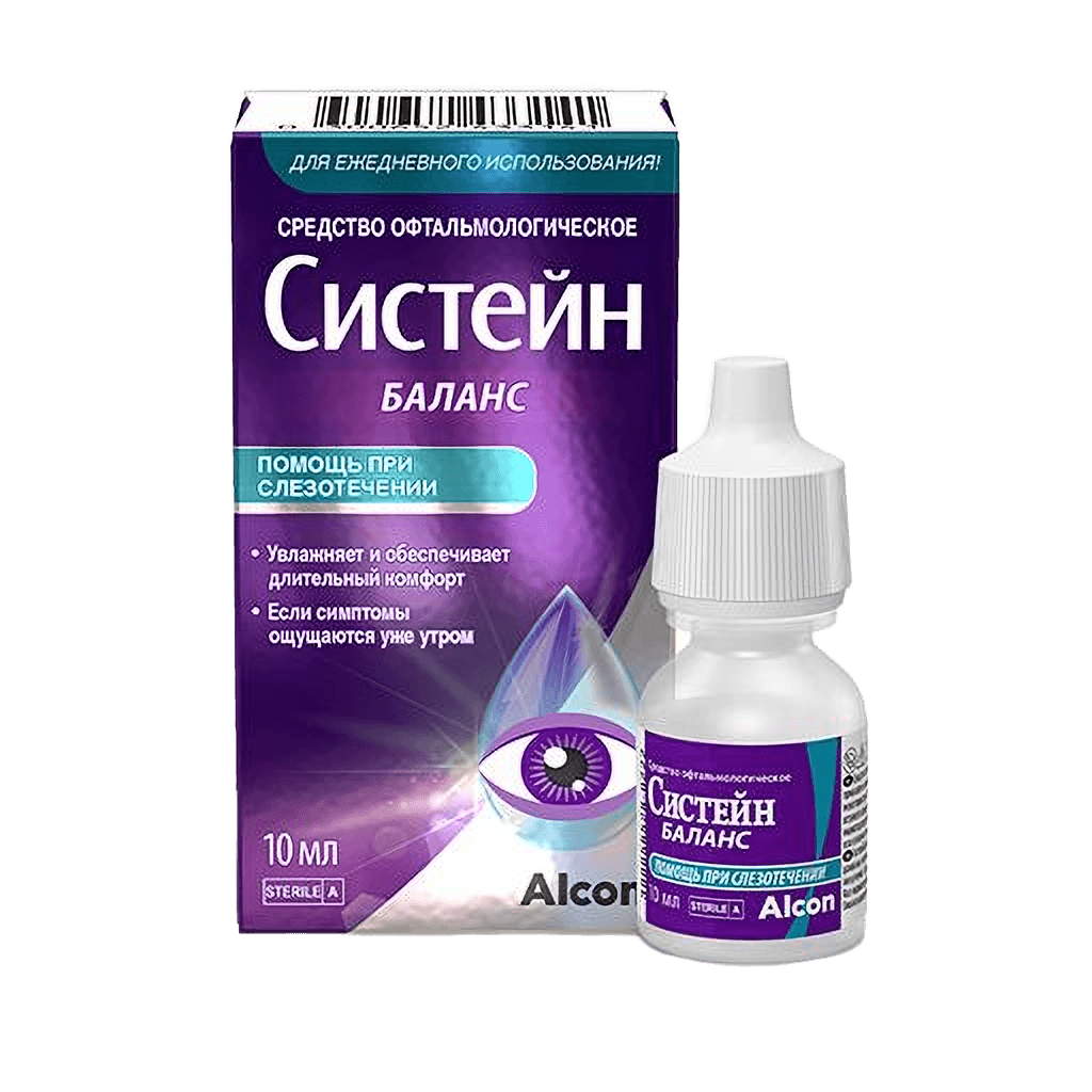 Systeyn Balans, 10 ml, ko'z tomchilari.