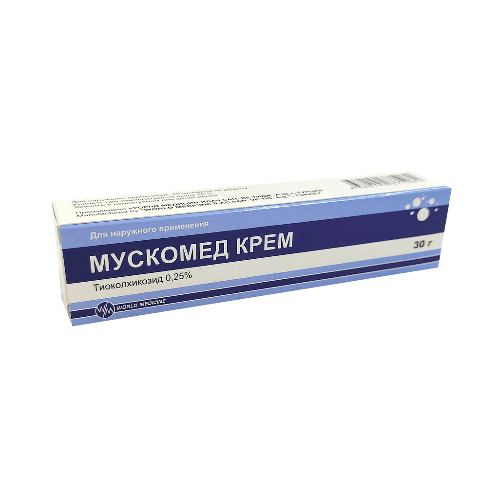 Мускомед, 0,25%, 30 г, крем