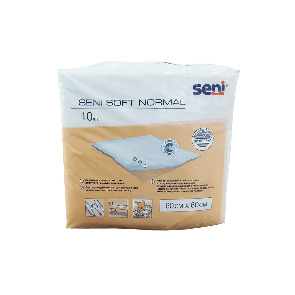 Pelenki Seni Soft Normal, 60 sm/60 sm, №10