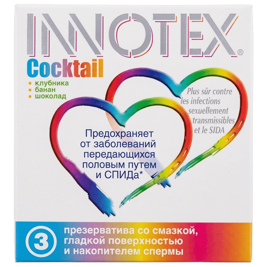 Prezervativy Innotex Cocktail, №3