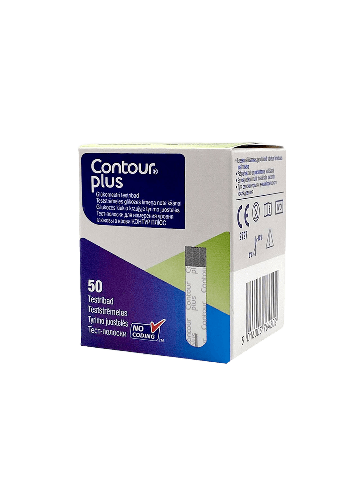 Test-poloski dlya glyukometra Contour Plus, №50