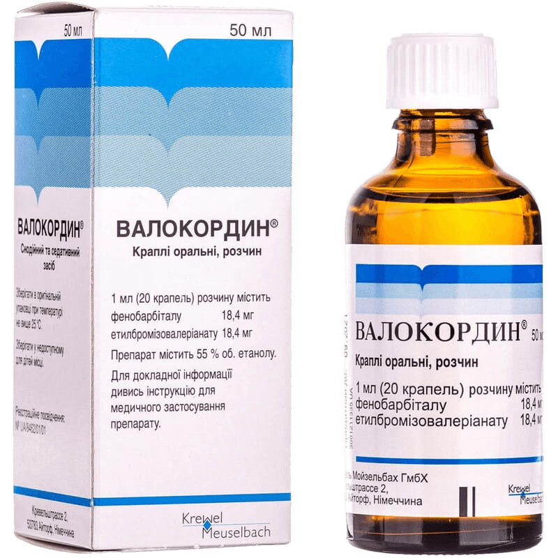 Валокордин, 50 мл, флак.