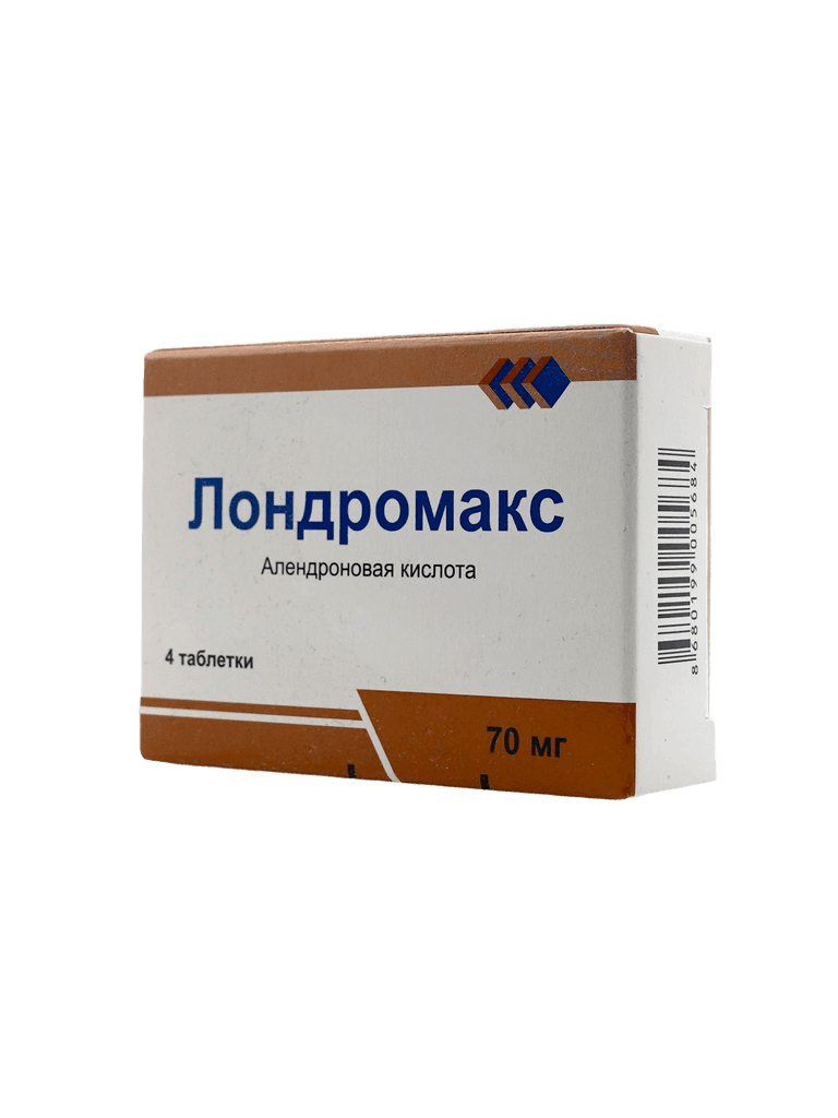 Лондромакс, 70 мг, таб. №4
