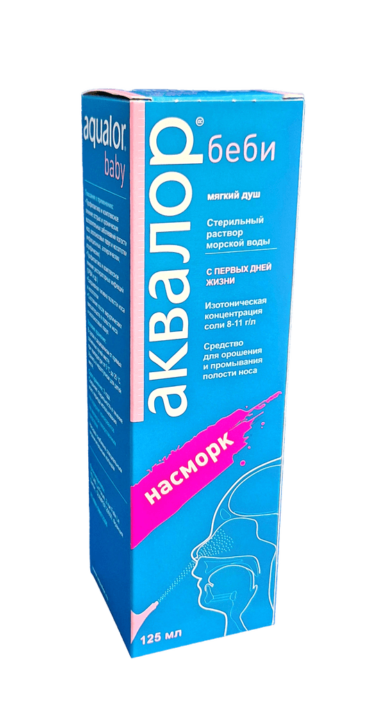Aqualor Baby Soft Shower, 125 ml