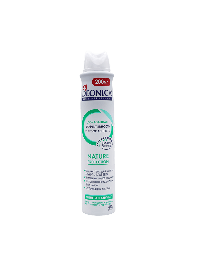 Antiperspirant Deonica Nature Protection, 200 ml, sprey