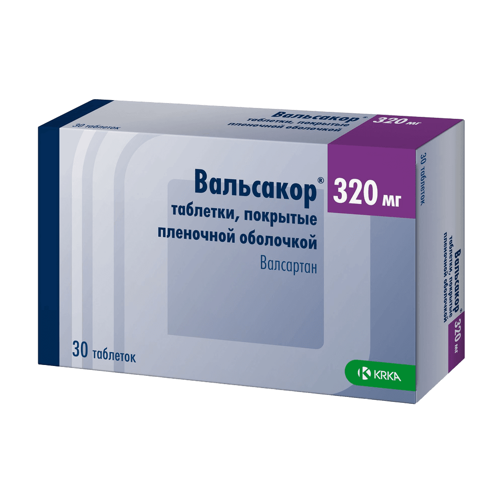 Вальсакор, 320 мг, таб. №90