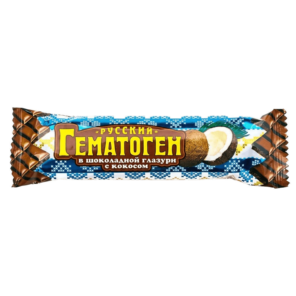 Gematogen Russkiy s kokosom v glazuri, 40 g