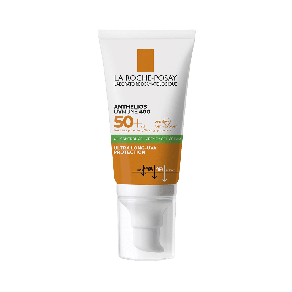 Krem-gel Solntsezashchitnyy Matiruyushchiy dlya litsa La Roche-Posay SPF 50+, 50 ml