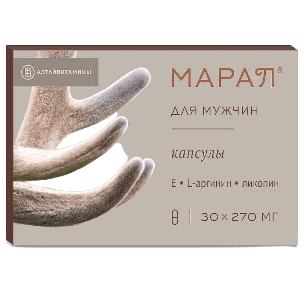 Maral dlya Muzhchin, 270 mg, kaps. №30