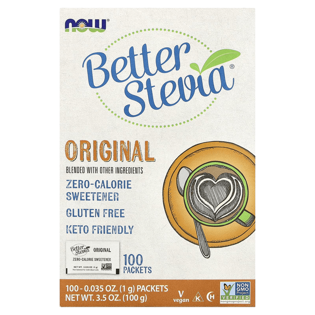 Podslastitel Bettr Stevia NOW, paketiki №100