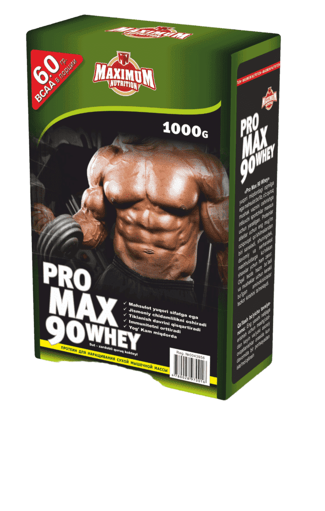 Protein Pro Max 90 Whey+VSAA, 1000 g