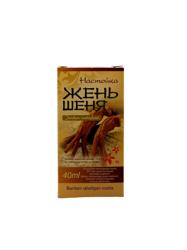 Женьшеня настойка, 40 мл, флак. №1