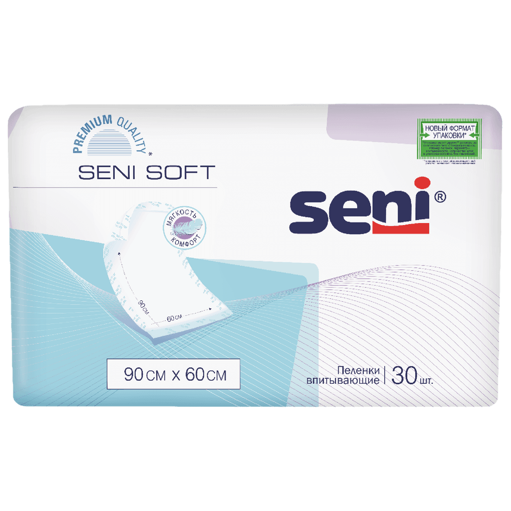 Pelenki Seni Soft, 90 sm/60 sm, №30