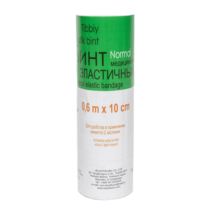 Bint elastichniy Normal, 10 sm x 0,6 m