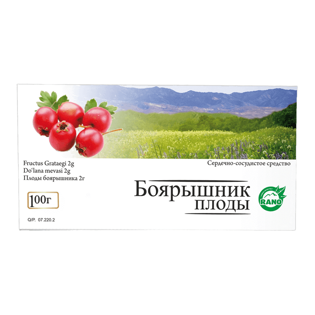 Боярышника плоды, 100 г.