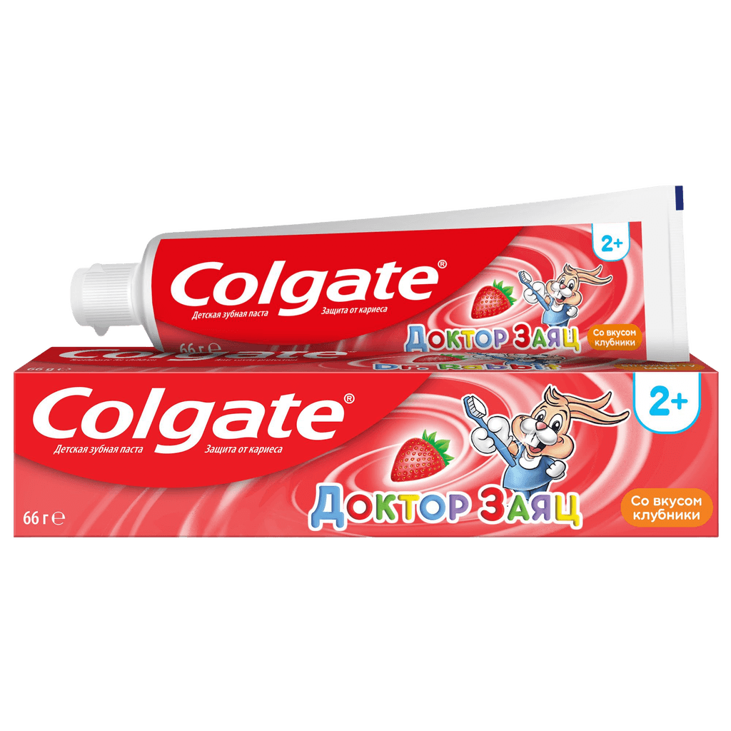 Zubnaya pasta Colgate, Doktor Zayats, 50 ml (klubnika)