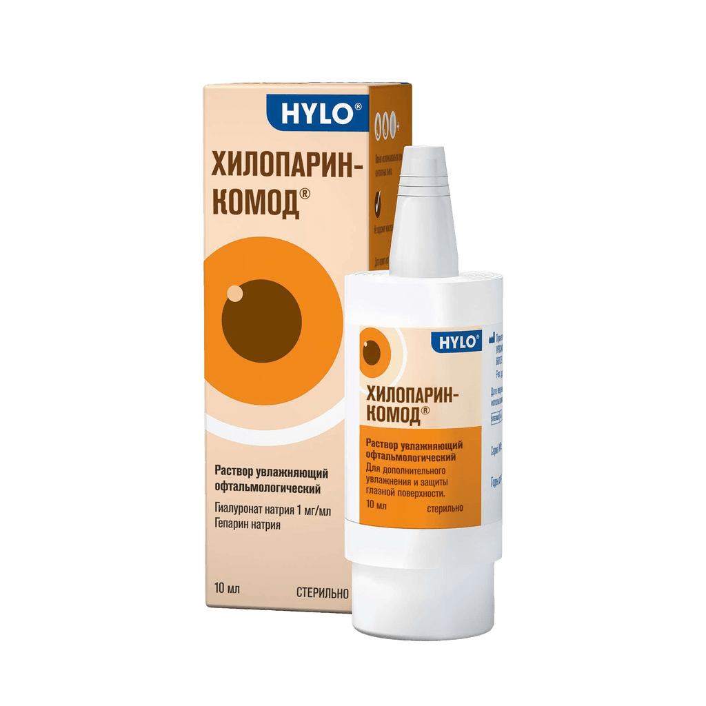 Xiloparin-Komod, 10 ml, kapli glaz.