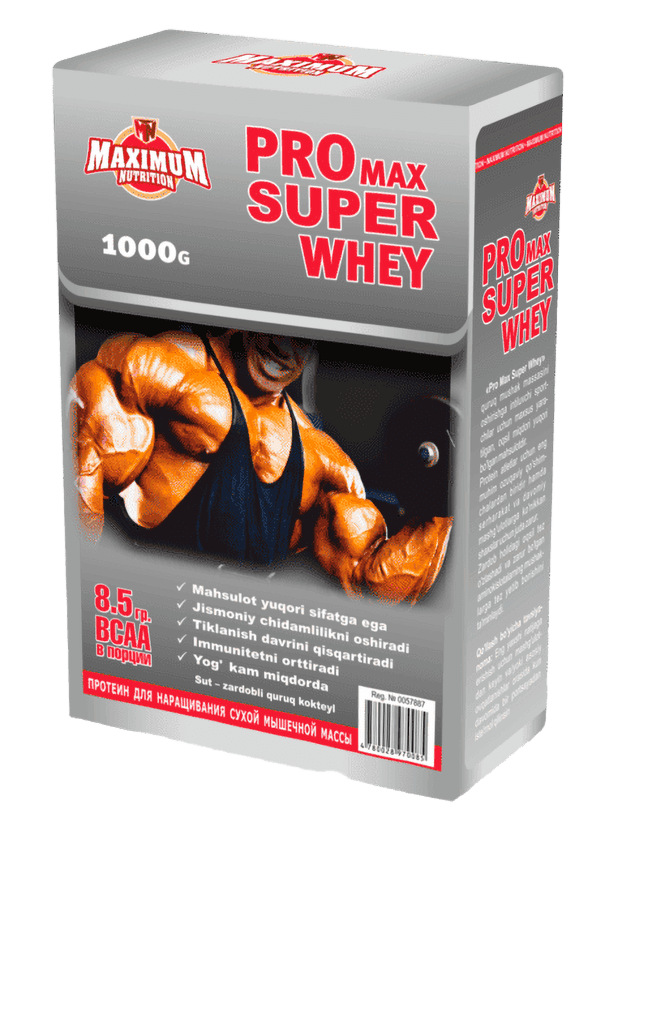 Protein Pro Max Super Whey+VSAA, 1000 g