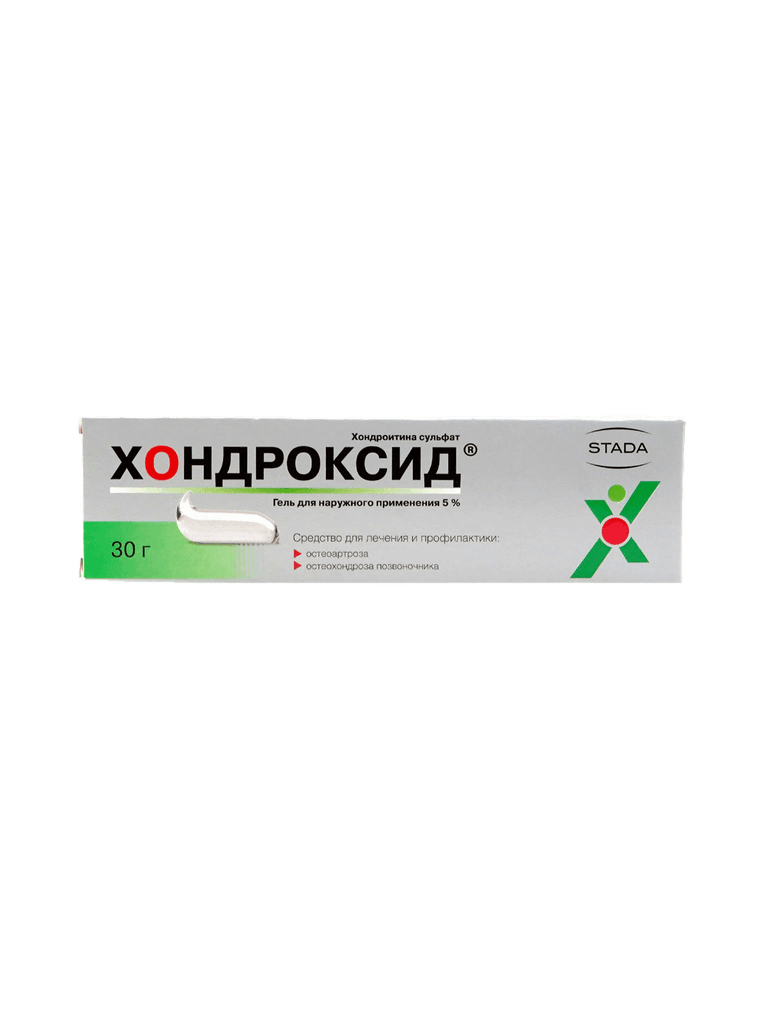 Хондроксид, 5%, 30 г, гель