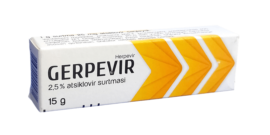 Герпевир, 2,5%, 15 г, мазь