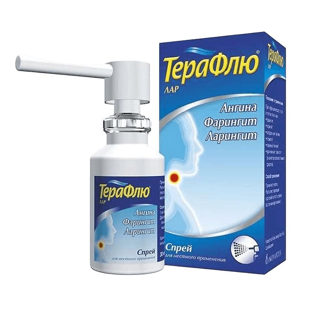 Терафлю Лар, 30 мл, спрей, флак. №1