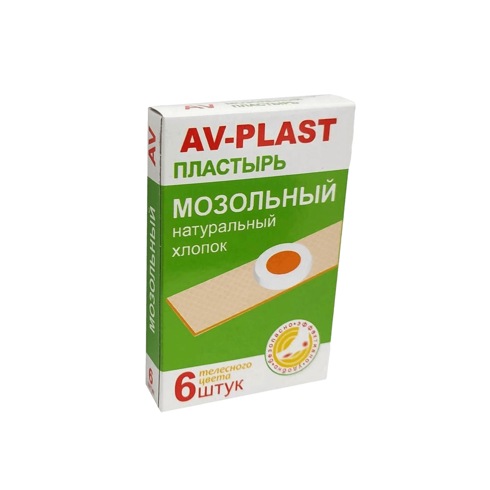Plastir mozolniy Av-Plast, №6