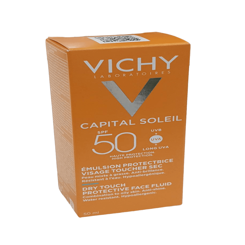 Solntsezashchitnyy emulsiya dlya litsa Vichy Capital Soleil SPF 50, 50 ml