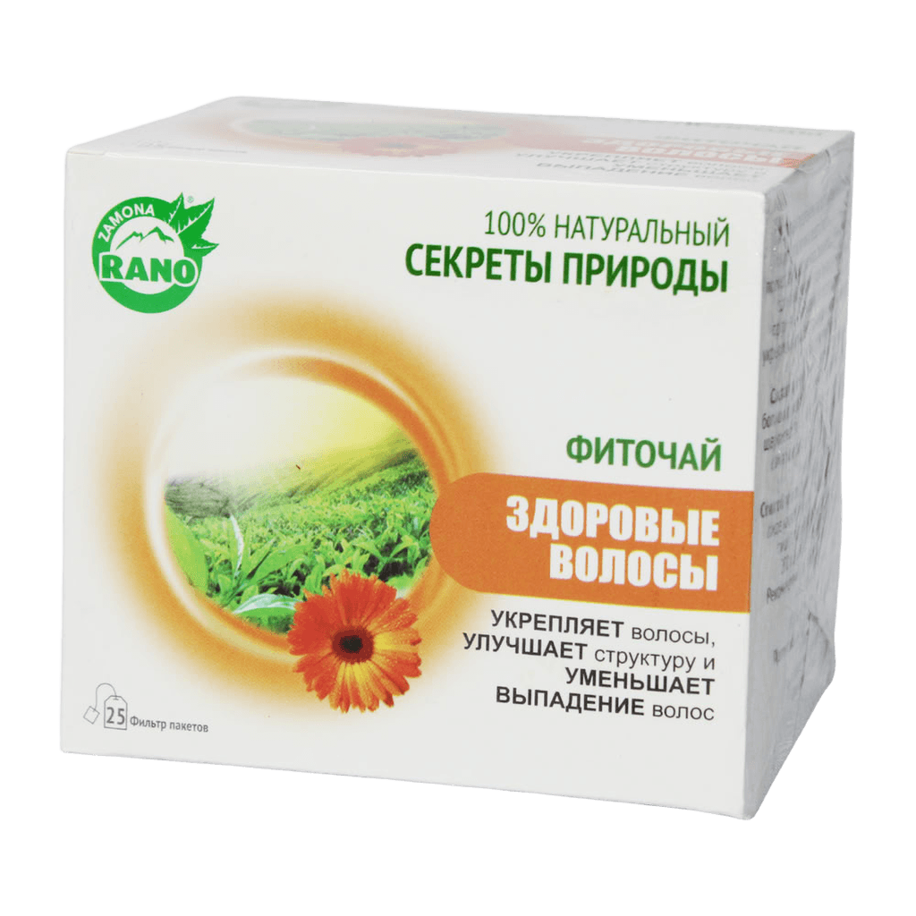 Fitochay Rano Zdorovyye Volosy, 1 g, paketchalar, №25