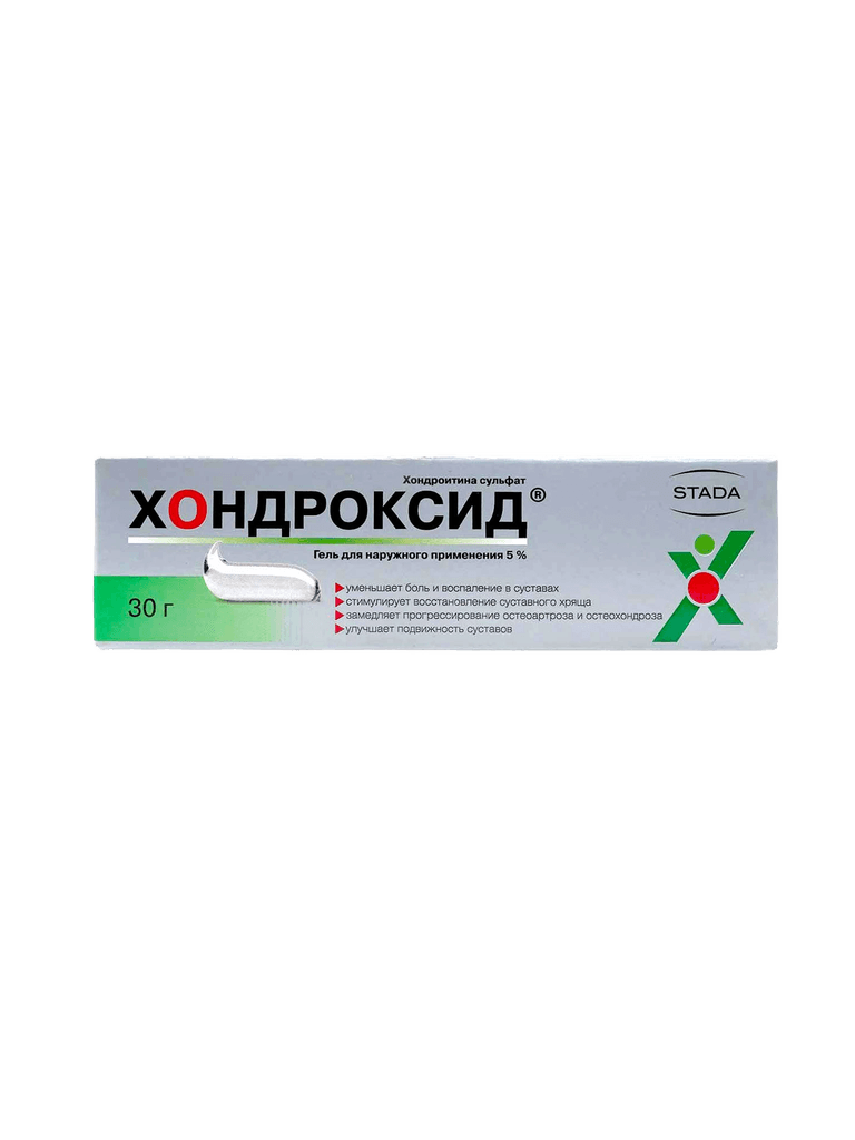 Хондроксид, 5%, 30 г, гель