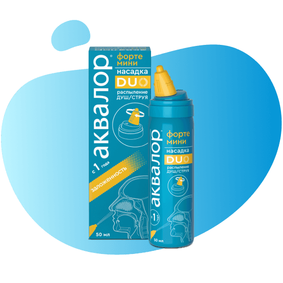 Aqualor Forte Mini Shower, 50 ml