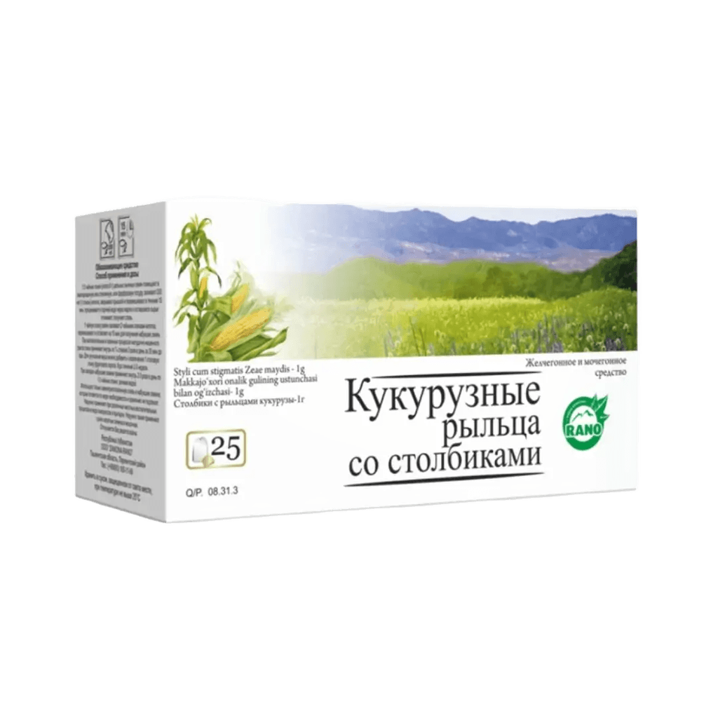 Кукурузы столбики с рыльцами, 1 г, пакетики, №25