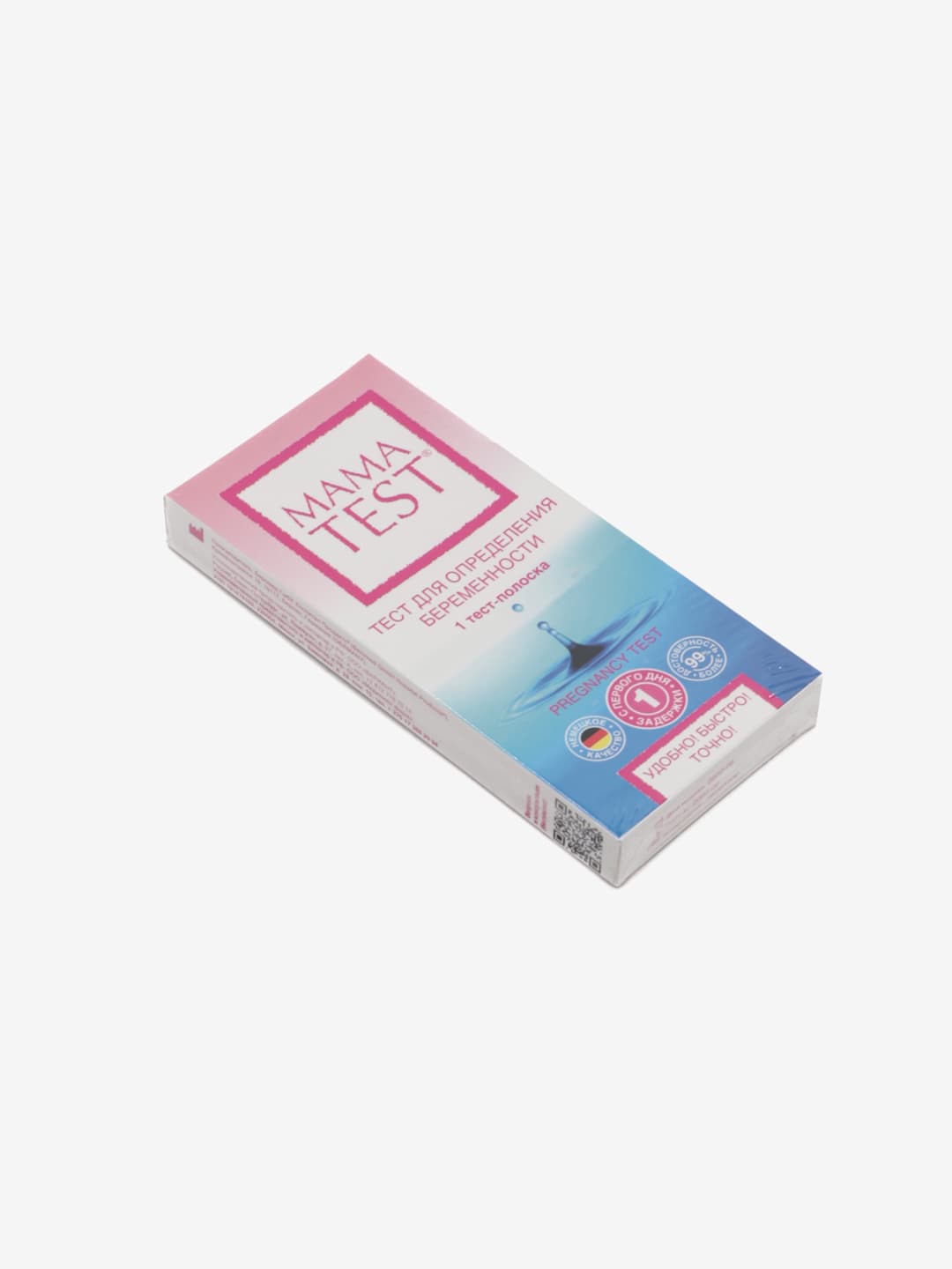 Homiladorlikni aniqlash testi Mamatest, №1