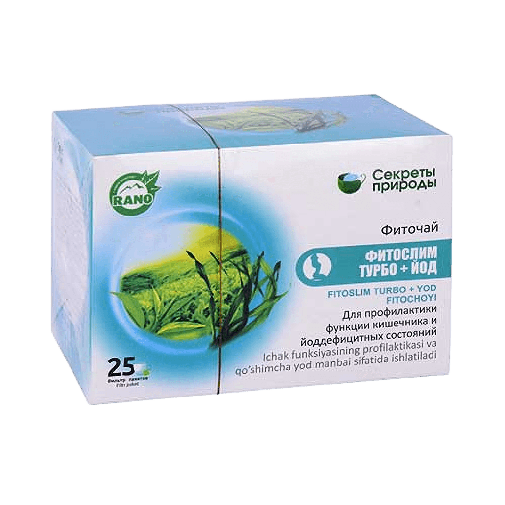 Fitochay Rano Fitoslim Turbo+Yod, 1 g, paketlar №25